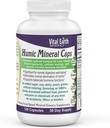 Vital Earth Minerals Humic Minerals Capsules - 70+ Trace Minerals with Naturally Occuring Fulvic Acid, Alkalizing Mineral Supplement for Detox, Gut Health, Wellness, 120 Tel.
