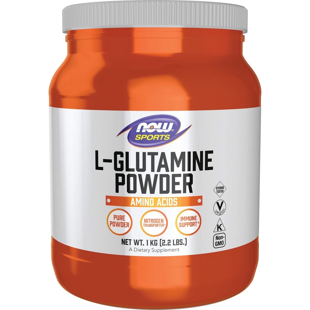 Nu Foods Amino Acid L-Glutamine Poeder 35,3 Ounce (1 kg) Pwdr