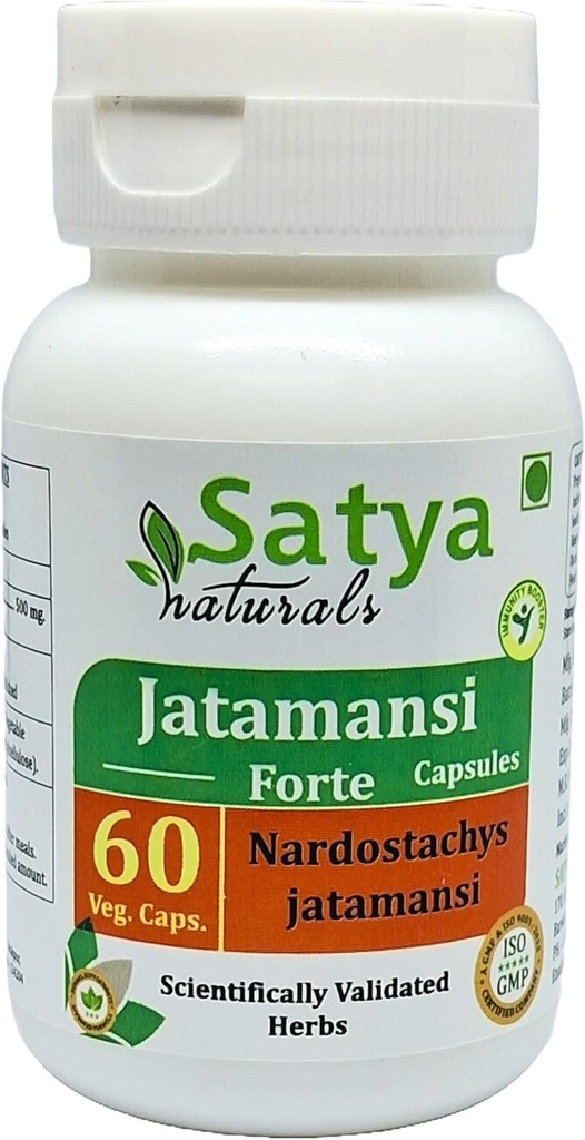 Jatamansi Forte Capsules 500 mg. 60 Veg. Capsule 