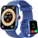 ENOMIR Smart Watch for Women Men (Antwerpen/Make Calls) Compatibel met iPhone/Android/Samsung, Alexa Ingebouwd, [1.91" HD Scherm] Waterdichte Fitnesshorloge met hartslag/slaap/SpO2 Monitor(Blauw)