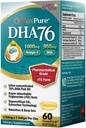 LABO Nutrition OmaxPure DHA76 Omega 3 Fish Oil, Ultra-geconcentreerd 76% 950mg DHA, EPA, 60 Telling, Farmaceutische Grade, Superkritische CO2 Extracted RTG Form, for Heart, Joint, Brain & Immune Health