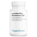 Supersmart Lactobacillus Rhamnosus GG 10 miljard CFU per dag (LGG Probiotic with Inulin) - L. Rhamnosus Supplement 