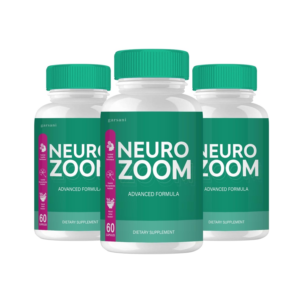 Neuro Zoom - Neuro Zoom Advanced Capsule Formula (3 verpakkingen, 180 capsules)