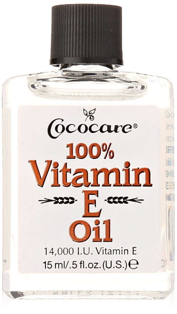 Cococare 100% Vitamin E Oil - 14000 Iu - 0.5 Fl Oz