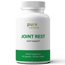PureNature Joint Rest - Joint Support Supplement met Glucosamine, Chondroitin, Boswellia, MSM, Kurkuma, Bromelain, 60 Capsules
