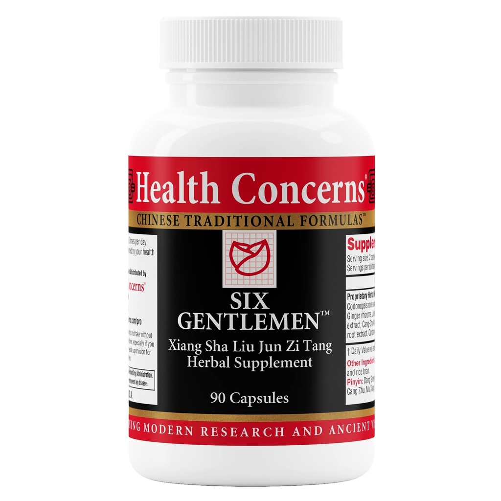 Gezondheidszorg Zes Heren Digestieve Gezondheid & Qi Ondersteuning Supplement 