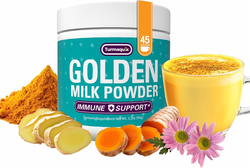 Turmaquik 3.2 Ounce Organic Golden Milk Kurkumapoeder 