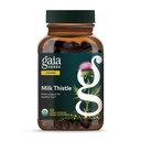 Gaia Kruiden Melkdistel - Leversupplement en reiniging Ondersteuning voor het handhaven van gezonde leverfunctie* - 120 Vegan Capsules (40 dagen levering)