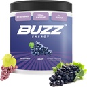 Morning Buzz Energy Powder Grape Drink - Energy Boost Drink Mix - Suikervrije energie met antioxidanten - Morning Kickstart en Sport Voeding Endurance Product