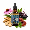 MunoMax - Advanced Immune Support Supplement - Liquid Delivery for Better Absorptie - Echinacea, Astragalus, Reishi, Goldenseal, Elderberry & More!