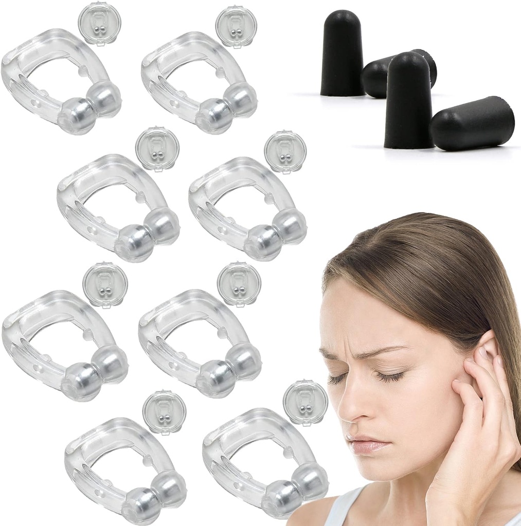 Tinnitus Relief for Ringing Ears, Acupeace Tinnitus Relief Device, Acupeace Anti Tinnitus Relief Ear Clip, Apparaat voor het stoppen van oorringen (4Pairs)