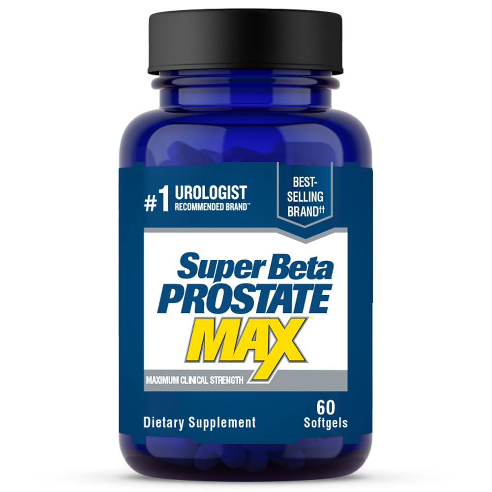 SUPER BETA PROSTATE Max - Advanced Saw Palmetto Prostaat Ondersteuning Supplement voor de gezondheid van mannen, 60ct
