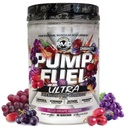 PMD Sports Pump Fuel Ultra Krankzinnigheid - Premium Preworkout Poeder & Muscle Pump, Grotere Focus, Endurance & Recovery, Premium Creatine, Arginine & Beta Alanine - Wild Grape Gusher (30 Servers)