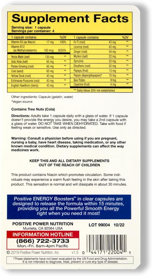 VitaBoost-Positive Power Energy Boosters 