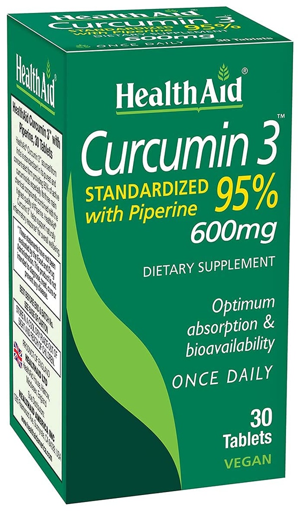 Curcumine Complex 600 mg, 30-Count 