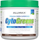 ALLMAX Nutrition - Cytogreens Super Greens Powder, geïnfundeerd met Spirulina,