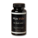 FEMMYPHARMA Mia Vita Hot Flash Supplementen voor Menopauze Non-GMO Natural Hormone Regulation for Night Sweats Black Cohosh & Dong Quai 60 Capsules (30 dagen levering)