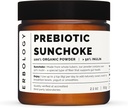 Erbologie Biologische Sunchoke Poeder 2.1 oz - 30 porties - 50% Prebiotic Inulin Fiber - Ondersteunt Gut Health en bevordert Diverse Microbiome - Feed Good Bacteria - Vegan - Glutenvrije - GGO-vrije