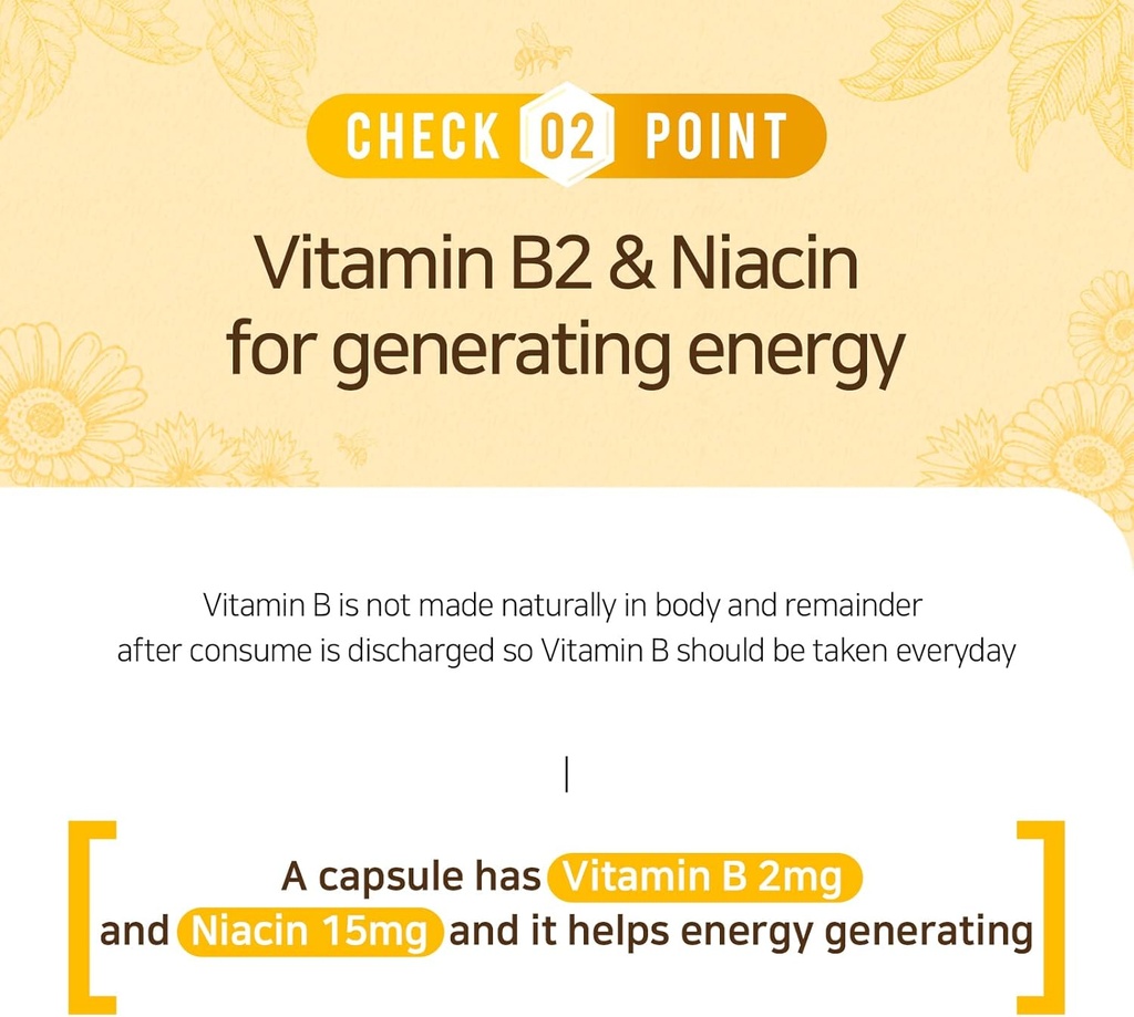 NZ Oorsprong Royal Gold Vitamine B&E, 60 Capsules, Niacin 15mg fles, Mannen, Vrouwen, Kinderen, Dieetsupplementen ondersteunt de bescherming van cel tegen vrije radicalen, energieproductie in het lichaam