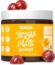 HOLYMARY Yerba Mate Gummies, Quince - Gemaakt met biologische, ongeroosterde Yerba Mate. Vrij van Toegevoegd Cafeïne. Veganistisch, niet-GMO, Glutenvrij, Kosher. 50 Heerlijke supplement Gummies