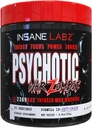 Insane Labz Psychotic War Zombie High Stimulant Pre Workout Powder, Extreme Lasting Energy, Focus and Pump with Beta Alanine, L-Arginine, 30 Servers (Grape)