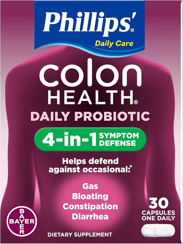 Phillips' Colon Health Capsules 30 capsules (verpakking van 3)