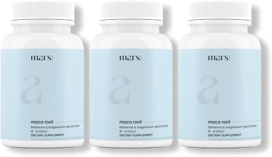 Mars by GHC Maca Root Capsules 180 Capsules (verpakking van 3)