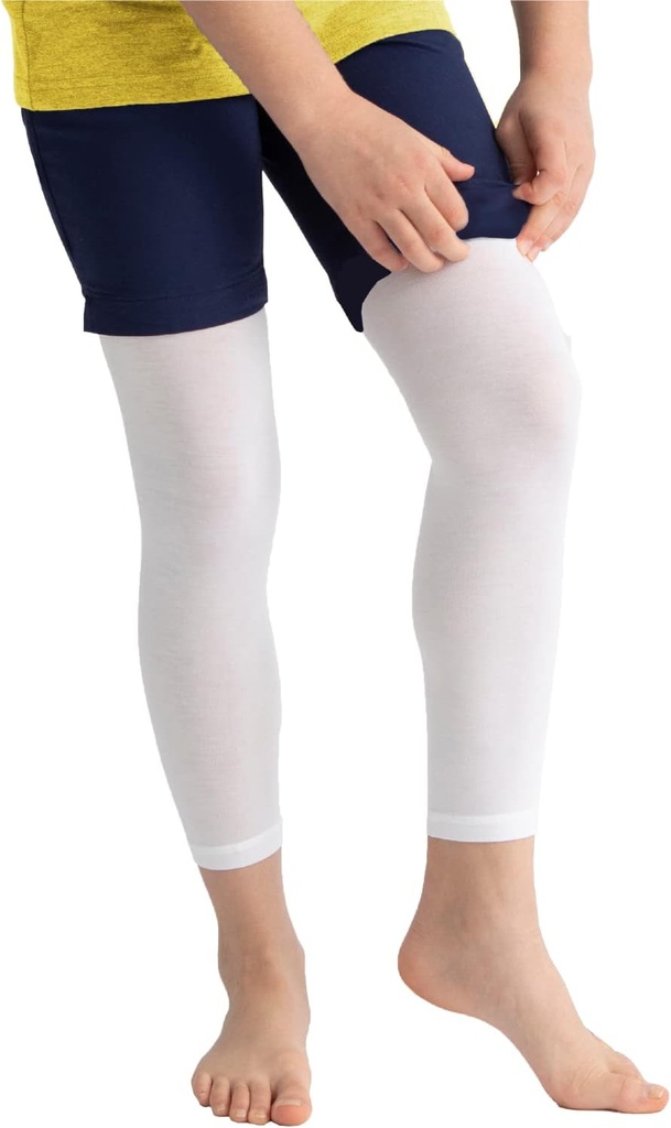 AD RescueWear Ultra-Zacht Non-Itch Eczema Pants voor kinderen, Eco-Vriendelijk Tencel Eczema Kleding, Geen Zink of Dyes (3 jaar)... Wit