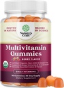 USDA Organic Multivitamine for Women and Men - Vegan Organic Multivitamine for Men Gummies with Zink & B Complex Vitamines for Enhanced Energy Immunity & Daily Wellness - Vegan and Non-GMO (1 maand)