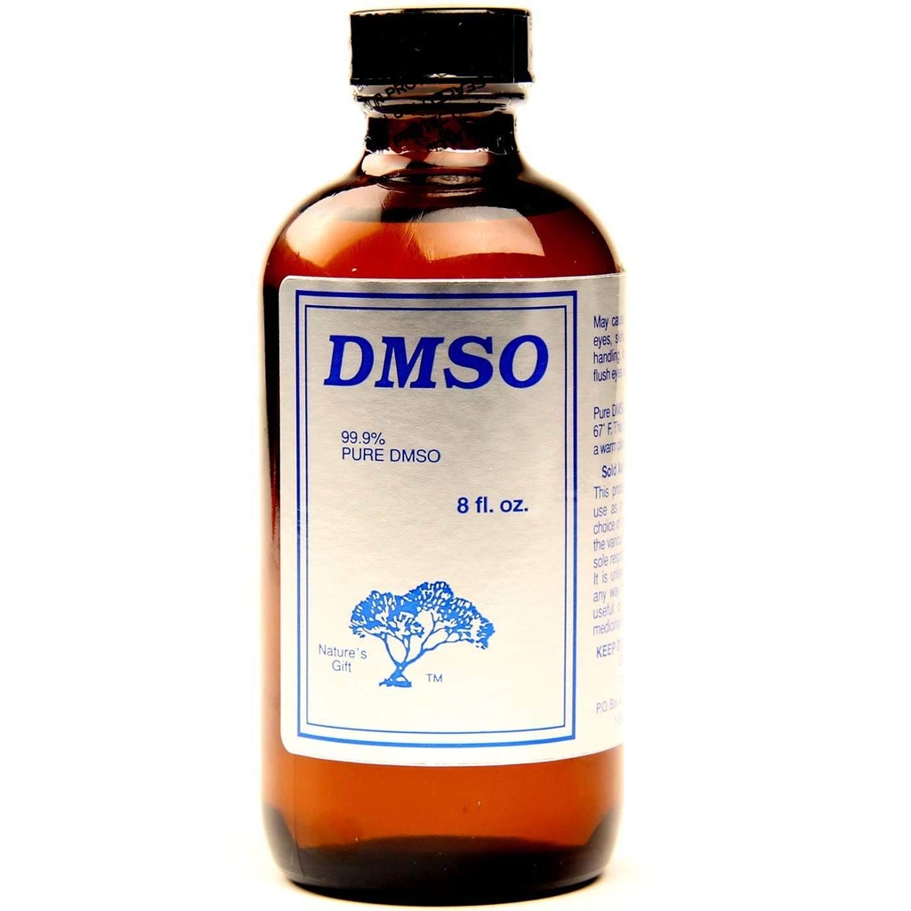 Nature's Gift 99,9% DMSO Liquid - Glasfles 8 Fl Oz