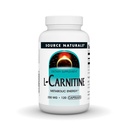 Source Naturals L-Carnitine, Metabolic Energy*, 250mg - 120 Capsules