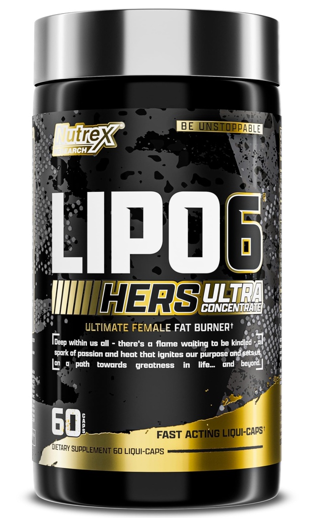 Nutrex Research Lipo-6 Black Hers Ultra Concentrate 