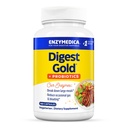 Enzymedica Digest Gold + Probiotica, 2-in-1 Formule voor Gut Health, Digestieve Enzymen & 1 Miljard Actieve Probiotische Culturen, 180 Tel (FFP)