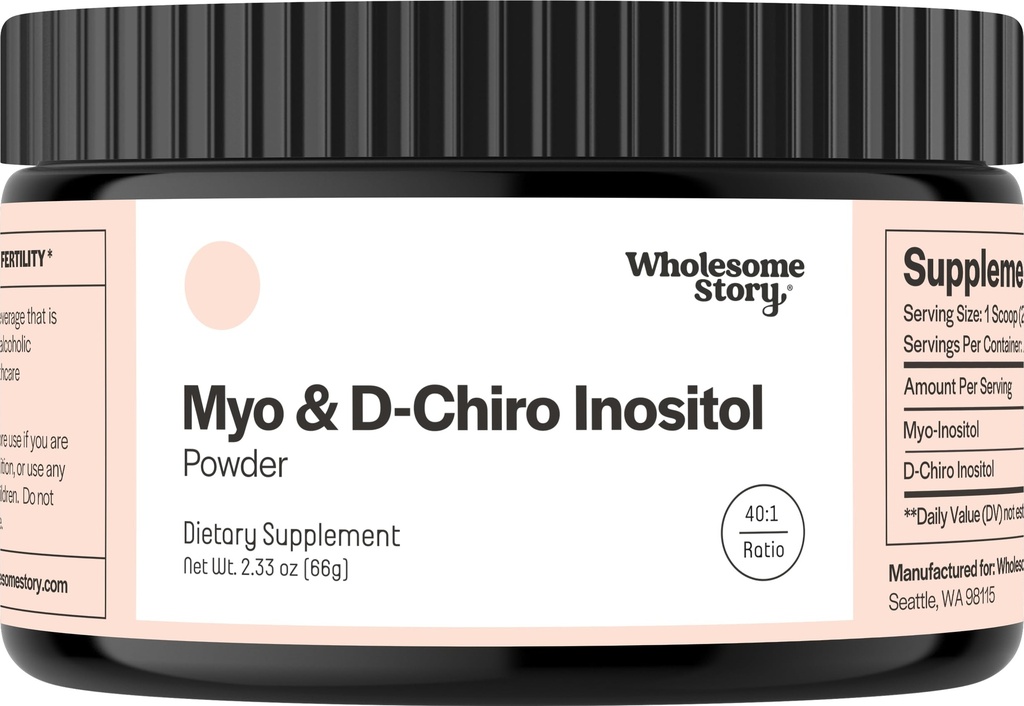 Myo-Inositol & D-Chiro Inositol Supplement Powder for Women 