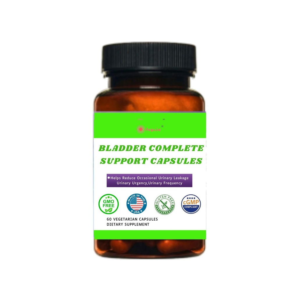 Blaas controle supplement voor Vermindert Urinefrequentie, Urgency & Leakage, Krachtige 5-Ingrediënt formule met pompoenzaadextract,Cranberry, Vitamine D3,voor mannen & vrouwen,60-Dag aanbod