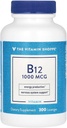 De vitamine Shoppe Vitamine B12 1000 mcg - Ondersteunt de energieproductie, eenmaal dagelijks dieetsupplement - Vitamine B-12 (als cyanocobalamine), Gluten & Dairy Free (300 Lozen)