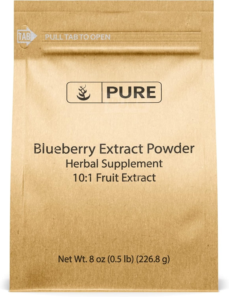 Pure originele ingrediënten Blueberry Extract (8oz) Non-GMO, Glutenvrij, Non Fillers of Additieven