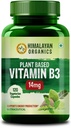 Algemene plantaardige vitamine B3 Ondersteunt gezonde huid en hart 120 capsules