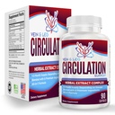 Vein & Leg Circulation Supplement (All-in-1) Health Support with 8 Active Ingredients 