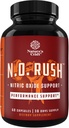 Nitric Oxide Support Pillen - Natural Workout Supplement & Oefening Enhancer - Boost Energy Strength Recovery Muscle Builder - Pure L-Arginine & L-Citrulline Amino Acid Capsules - by Natures Craft