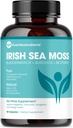 Pure Micronutriënten Ierse Zee Mos Capsules - Biologische Ierse Zeemos Pillen met Bladderwrack, Burdock & Black Pepper voor Energie, Immuniteit, Schildklier, Digestie, Hart en Bot Gezondheid