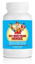 My Spectrum Heroes Children's Multivitamine Supplement - Acetyl-l-carnitine, Choline, Coenzyme Q10, Inositol, MSM, MTHF, NAC voor dagelijkse voedingshulp en cognitieve gezondheid (150 capsules)