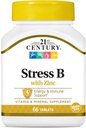 21e eeuwstress Vitamine B met zink 66 Tabs