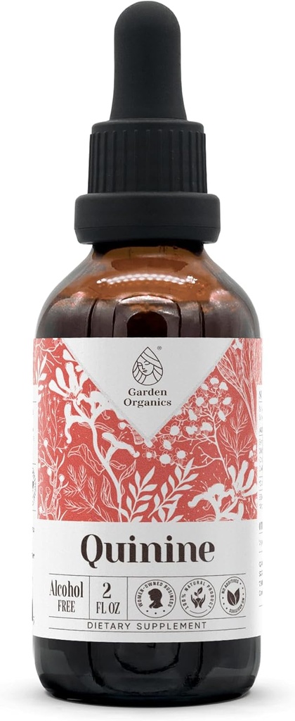 Kinine alcoholvrije natuurlijke tinctuur Extract, Immuun System Booster, Liquid Drops Gemaakt van 100% (2 fl oz)