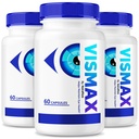 (3 Pack) Pilules VisMax - Formule officielle pour Reviver la santé des yeux, Vitamines VisiMax pour les yeux, Supplément à base de plantes naturelles pour améliorer et protéger la vue, Vis Max Vision Support Avis (180 Capsules)