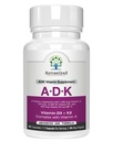 ADK Vitamin Supplement 5000 IE - High Potency Vitaminen A, D3 en K2 voor botgezondheids- en calciumabsorptie 