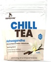 Chill Tea, kalmerende Blend, bevordert ontspanning, met Ashwagandha, kamille, Kurkuma, Stress Relief Thee, Cafeïnevrij, 14 theezakjes, 14 porties