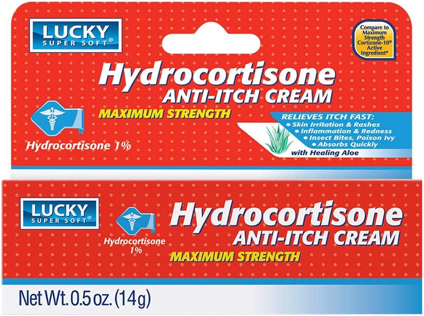 Lucky Super Soft Hydrocortison, Anti-Itch Creme, 0,5 Ounce