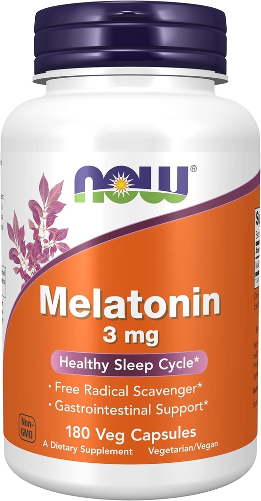 Mélatonine 3 mg 180 gélules (emballage de 2)