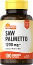 Sundance Vitaminen Saw Palmetto 1200 mg - 100 Capsules, Verpakking van 2